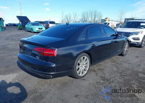 2015 Audi A8 L 4.0T z USA, uszkodzony, nr VIN WAU32AFD0FN002508
